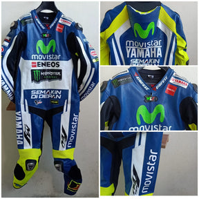 VALENTINO ROSSI MOVISTAR YAMAHA LE MANS MOTOGP 2016 RACING SUIT