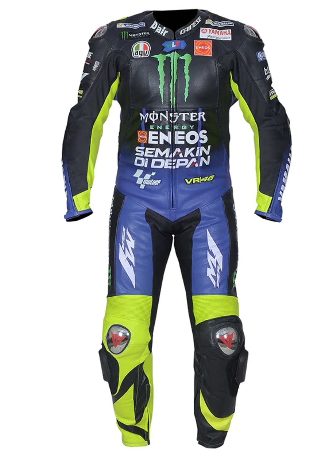 Valentino Rossi Monster Energy Leather Racing Suit MotoGP 2020