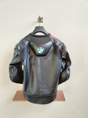Custom Design Custom Fit BMW Motorbike Motorcycle Leather Racing Jacket Back