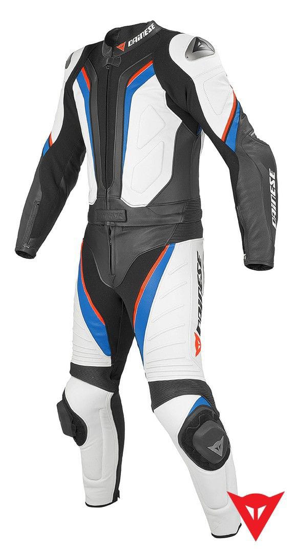 Custom Design Custom Fit Aspide 1 Piece 2 Piece Motorcycle Leather Racing Suit Front Side