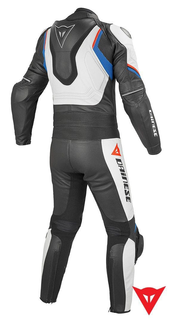 Custom Design Custom Fit Aspide 1 Piece 2 Piece Motorcycle Leather Racing Suit Back Side